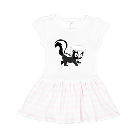 

Inktastic Cute Woodland Animal Skunk Gift Toddler Girl Dress