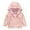 Pink, variant on NOKIO Boys And Girls Lightweight Floral Outerwear Boys And Girls Small Children Spring Fall And Winter Casual Wind Printing Light Fashion Hooded Jacket Jacket Windproof Plush Outwear