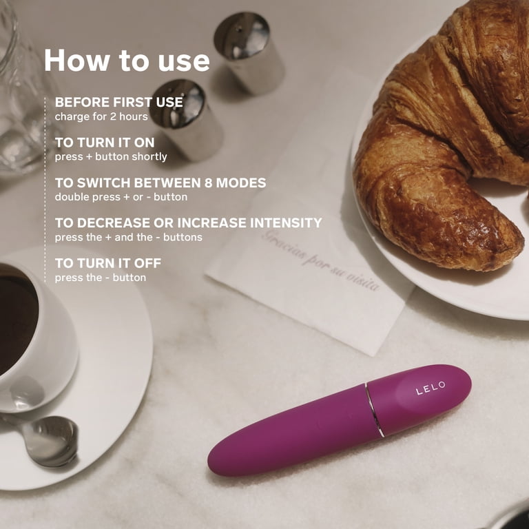 LELO Mia 3 Bullet Vibrator Mini Travel Size Clitoral Stimulator 8 Settings  Women Purple - Walmart.com