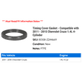 thumbnail image 2 of Timing Cover Gasket - Compatible with 2011 - 2015 Chevy Cruze 1.4L 4-Cylinder 2012 2013 2014, 2 of 2