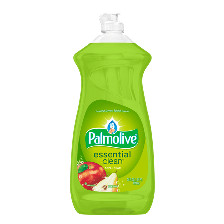 Photo 2 of (2 pack) Palmolive Liquid Dish Soap Bundle: Essential Clean, Apple Pear - 28 fluid ounce | Fusion Clean Grapefruit - 20 fluid ounce
