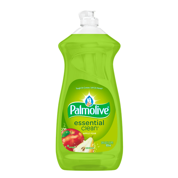 Palmolive Liquid Dish Soap Essential Clean, Apple Pear - 28 fluid ounce