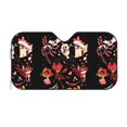 thumbnail image 4 of Hazbin Hotel Car Windshield Sun Shade Auto Front Window Sunshade Cover Block Uv Rays Sun Visor Protector Car Accessories For Car Truck Suv Medium, 4 of 9