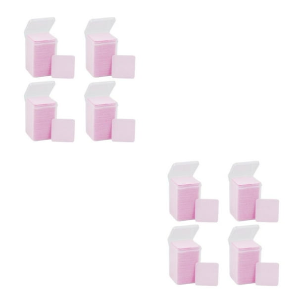 Jumpingount 4 juegos de toallitas para uñas sin pelusa, prácticas y eficientes, para una experiencia de manicura impecable y fácil Type1 NO1