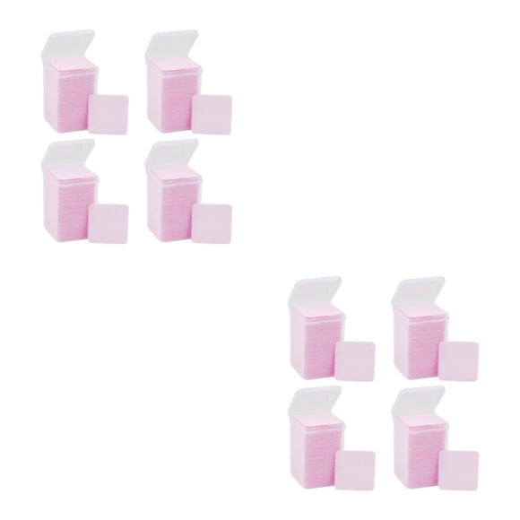 Toallitas Limpiadoras para Uñas Soidarity 4 Juegos Sin Pelusa Rosa