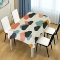 thumbnail image 4 of Yayeee Tablecloths 54" x 72" Rectangle Wrinkle Resistant Party Table Cover, Simple Clouds, 4 of 8