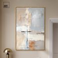 thumbnail image 3 of Expectations Boho Abstract Warm Color Canvas Wall Art by Art Remedy, Gold Floater Frame, 36"x54", 3 of 7
