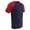 NAVY | SCARLET | WHITE, variant on Youth Bunt Light Weight Mesh Baseball Jersey