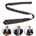 thumbnail image 4 of Miangastore Cravate pour Hommes 1 Ensemble 57x2.7x0.1 Po, 4 of 9