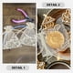 thumbnail image 3 of GOOHOCHY 100 bolsas de regalo pequeñas de organza decorativas para fiestas, bolsas con cordón para dulces, 3 of 8