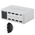 thumbnail image 2 of 8 IN 1 Multifunction USB Charging Station Smart Socket Bracket for Power 100W Maximum 100-240V, 2 of 7
