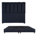 thumbnail image 1 of Box Base Cama King Size + Cabecera Kami Azul, 1 of 8