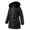 Black_Horizontal, variant on Women's Winter Down Coats Waterproof Thicken Hooded Insulated Quilted Puffer Jacket, Black L