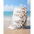 thumbnail image 4 of Brown Eucalyptus Leaves Beach Towels Oversized Super Absorbent, Watercolor Floral Leaf Plants Lightweight Bath Towel Quick Dry Sets For Bathroom/Pool/Rv Camping/Beach Play/Gym Room/Picnic 23"x47", 4 of 8
