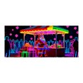 thumbnail image 1 of Pancarta luminosa para puerta de garaje activada 2D plana para fiestas Navidades Papá Noel y patrones para fiestas en interiores y exteriores, 1 of 4