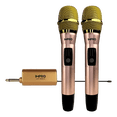 thumbnail image 2 of ImPro UHF-88MXR Professional UHF Wireless Microphones with Case (Rose Gold), 2 of 4
