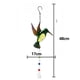 thumbnail image 2 of Colibrí Carillón de viento Colgante de cristal Rainbow Sun Catcher Iluminación Jardín Decoración de jardín Araña Accesorios de cristal Memorial Day Gi Vhermosa CPB-US-DYP11-6, 2 of 5