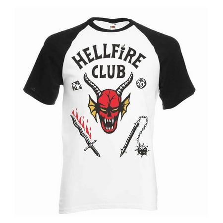 Hellfire Club T-Shirt Adults Unisex SHORT Sleeve Hell Fire Men's Tshirt ...