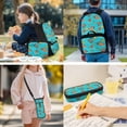 thumbnail image 7 of Pzuqiu Orange Capybara Backpack for Teen Boys 4-Piece School Bag Set with Lunch Bag and Water Bottle Holder and Pencil Case 12-16 Kids Large Schoolbag Laptop Backpacks for Middle School, 7 of 7