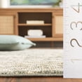 thumbnail image 5 of SAFAVIEH Hazel Lynette Oriental Area Rug, Green/Beige, 5'3" x 7'6", 5 of 11