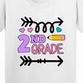 thumbnail image 4 of Inktastic School 2nd Grade with Arrows Youth T-Shirt, 4 of 5