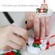 thumbnail image 3 of 2020 árbol de Navidad colgante decoraciones conjunto de decoraciones de árbol Miembro de la familia de 5 Sunnimix Familia sobrevivida personalizada, 3 of 6