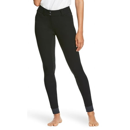 Ariat Tri Factor EQ Grip Full Seat Breech, Womens, Black, 26 Long