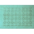 thumbnail image 1 of Ahgly Company Indoor Rectangle Oriental Light Blue Traditional Area Rugs, 8' x 12', 1 of 4