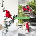 thumbnail image 6 of Red Cardinal Birds 5" Artificial Foam Birds with Feathers Clip for Christmas Tree Decor(6pcs Clip), 6 of 6