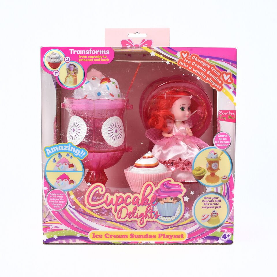 CUPCAKE SURPRISE ICE CREAM SUNDAE PLAYSET