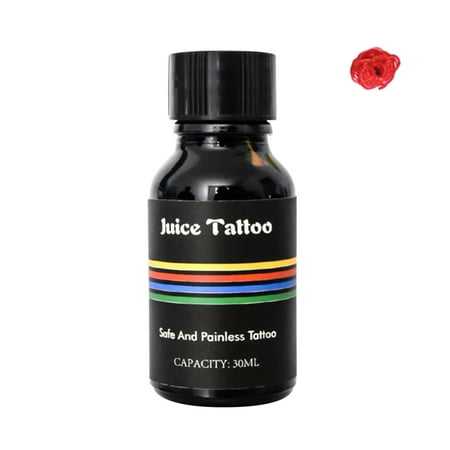 

Elegant Professional Semi Tattoo Paste Organic Juice Cones Ink Body Art Tattoo Cream New