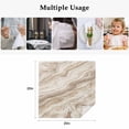 thumbnail image 5 of Beige Marble Cloth Napkins, Modern Ink Painting Abstract Art Washable and Reusable Dinner Napkins Set of 4, Table Napkin for Kitchen Party Birthday Wedding Hotel Housewarming 20"x20", 5 of 9