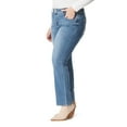 thumbnail image 4 of WallFlower Women's Luscious Curvy Bootcut Mid-Rise Bling Insta Stretch Juniors Jeans (Standard and Plus), 4 of 6