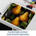 thumbnail image 6 of Pear Printed Square Gaming Mouse Pad, Non-Slip Rubber Bottom Mouse Mat for Office, 8.3x9.8 Inch, 6 of 6
