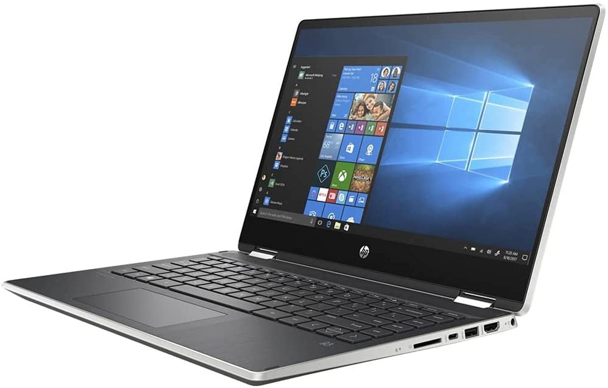 HP 14-inch 2-in-1 X360 HD Touchscreen Laptop PC, Intel Core i5-1035G1 Processor, 12GB DDR4, 256GB SSD, Backlit Keyboard, Bluetooth, Type-C, B&O Audio, Webcam, Windows 10 Home w/Mazepoly Accessories - image 3 of 4