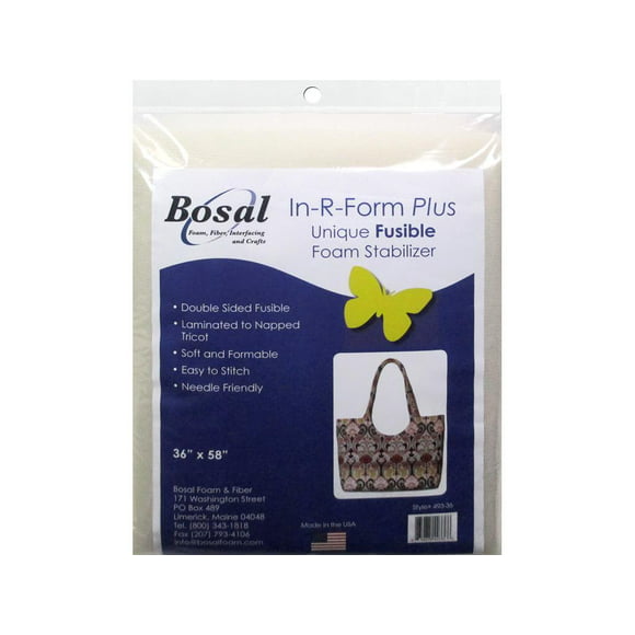 Bosal In R Form Plus Fusible Dbl Sided 36x58" Wht
