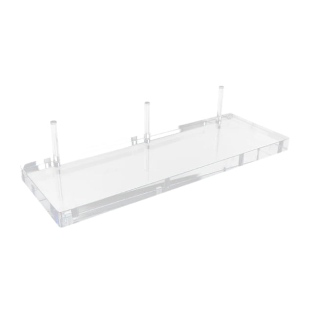 Organizador de exhibición de cabezas de golf transparente de 3 agujeros, decorativo, regalo para hombres, soporte para cabezas de golf para oficina,