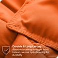 thumbnail image 4 of Bare Home Goose Down Alternative Comforter Set - 2 Piece Set - Twin/Twin XL, Orange, 4 of 7