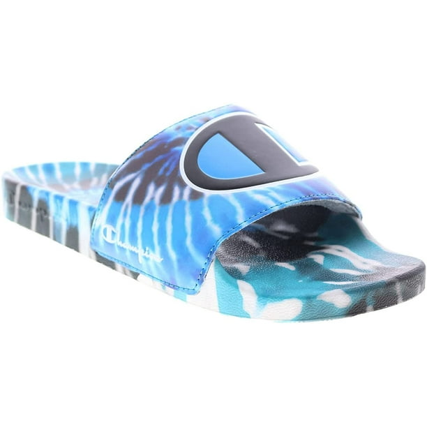 Champion Champion Men�s IPO TieDye Slide Sandal (Blue Champion Champion Men�s IPO TieDye Slide Sandal (Blue