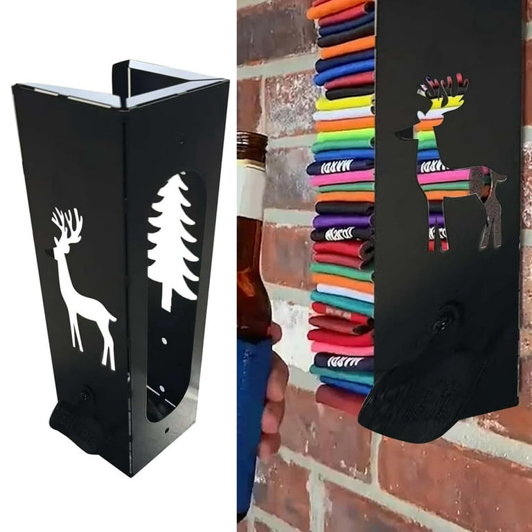Daiosportswear Custom Can Cooler Holder with Bottle Opener，Beer and  Beverage Case Storage Rack with Open Bottle