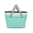 thumbnail image 1 of Glacière de pique-nique IGLOO de 25 pintes (environ 23 litres) en turquoise et gris, 1 of 8