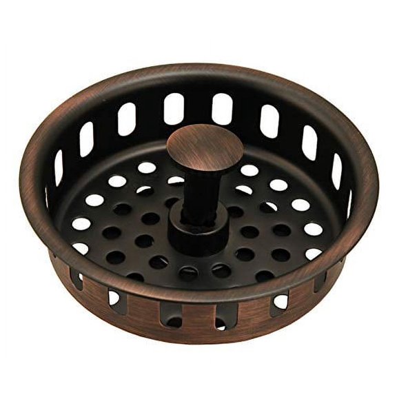 Replacement Basket for Kitchen Sink Strainers Antique Copper Finish - By Plumb USA