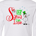 thumbnail image 4 of Inktastic Dear Santa I Can Explain Cute Snowman and Snowflakes Long Sleeve Youth T-Shirt, 4 of 5