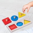 thumbnail image 4 of Rompecabezas de Paneles de Formas Geométricas, Juguetes de Aprendizaje, Clasificación , Juguetes Apilables para Bebés Y Niñas C Yotijar Placa de forma geométrica, 4 of 7