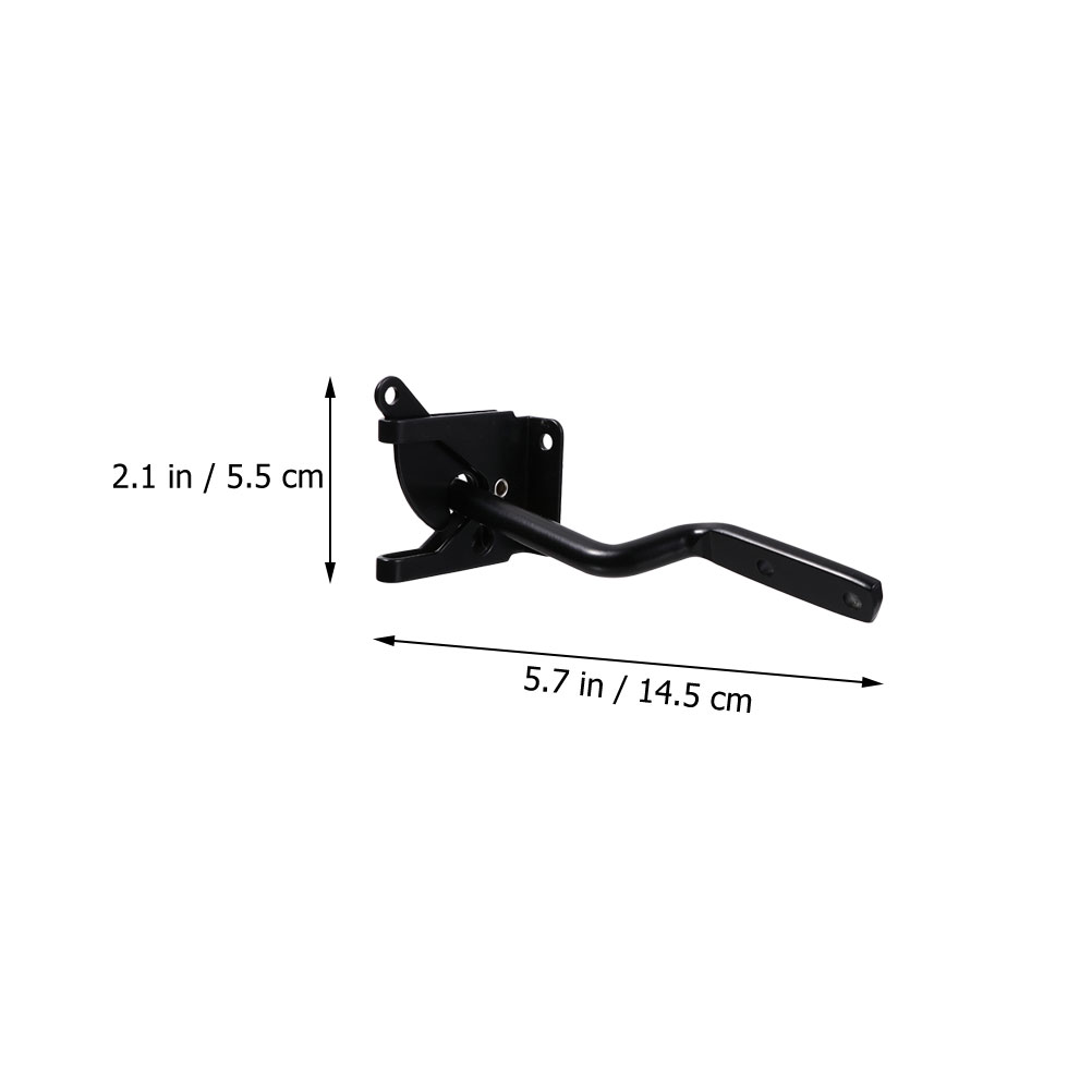 Myenne 2 Sets Gravity Locking Automatic Latch External Door Latch Garden Gate Latch