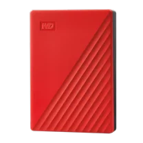Western Digital 6TB WD My Passport, Portable External Hard Drive HDD, Red - WDBR9S0060BRD-WESN