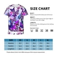 thumbnail image 2 of Wukai Flying Butterflies Youth Unisex Short Sleeve T-Shirt for Boys, Girls, Teens, and Kids-X-Large, 2 of 7