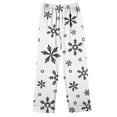 thumbnail image 6 of FAWUUDO Women's Sleepwear Long Sleeve Top and Pants Pajama Set Nighty, 6 of 7