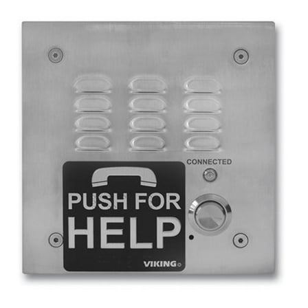 Viking Electronics Stainless Steel Emergency Phone (E160030A)
