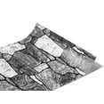 thumbnail image 2 of Rwraps Stone Tile Rough Monochrome Matte Vinyl Film Wrap 59in x 28ft Vinyl Vehicle Car Film Sheet, 2 of 9